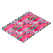 Carnet Aquarelle peinte par résumé d'éclat de Sun (Côté gauche)