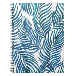 Carnet Aquarelle peinture sans faille motif avec tropical