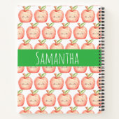 Carnet Aquarelle pomme de fruits (Dos)