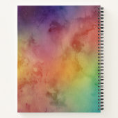 Carnet Aquarelle Rainbown Elegant Calligraphy Sketchbook (Dos)