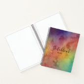 Carnet Aquarelle Rainbown Elegant Calligraphy Sketchbook (Intérieur)