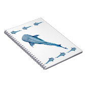 Carnet Aquarelle requin (Côté Droit)