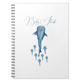 Carnet Aquarelle requin (Devant)