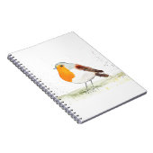 Carnet Aquarelle Robin (Côté Droit)