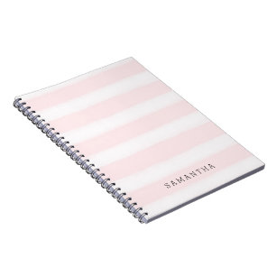 Carnet Aquarelle rose doux