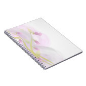 Carnet Aquarelle rose pâle (Côté Droit)