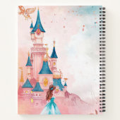 Carnet Aquarelle rose princesse (Dos)