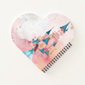 Carnet Aquarelle rose princesse (Dos)