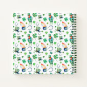 Carnet Aquarelle Saint Patrick's Day Motif (Dos)