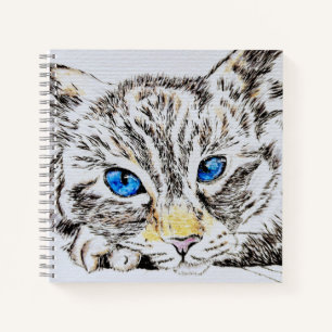 Carnet Aquarelle Siamois Ragdoll Chat