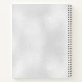 Carnet Aquarelle Succulent Floral Bat mitzvah botanique (Dos)