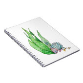 Carnet Aquarelle Succulente Végétation Botanique (Côté Droit)