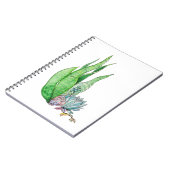Carnet Aquarelle Succulente Végétation Botanique (Côté gauche)