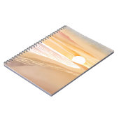 Carnet Aquarelle Sunset Beach | Beau Jaune (Côté gauche)