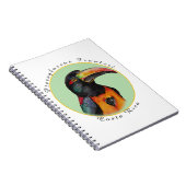 Carnet Aquarelle toucan (Côté Droit)