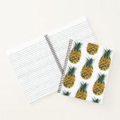 Carnet Aquarelle tropicale ananas Motif sans couture (Intérieur)