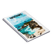 Carnet Aquarelle tropicale Guadeloupe Caraïbes (Côté Droit)