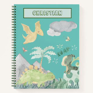 Carnet Aquarelle Turquoise claire
