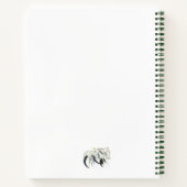 Carnet aquarelle verte pâle (Dos)