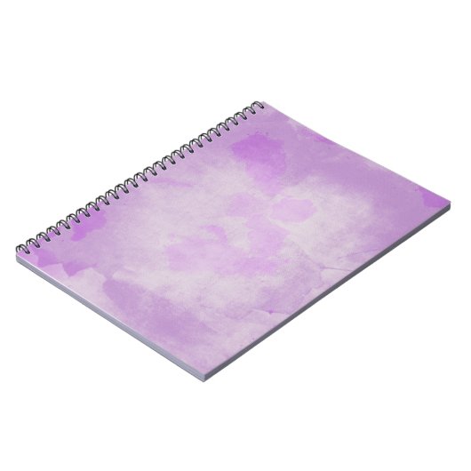 Carnet Aquarelle violet (Côté gauche)