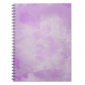Carnet Aquarelle violet (Devant)