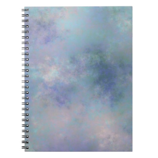 Carnet Aquarelle violet bleu foncé Arrière - plan (Devant)