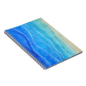Carnet Aquarelle vue mer et plage. (Côté Droit)