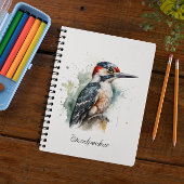 Carnet Aquarelle Woodland Pic, coutume