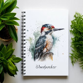 Carnet Aquarelle Woodland Pic, coutume