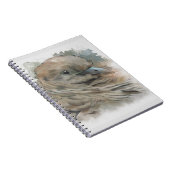 Carnet Aquarelle Zebra Dove (Côté Droit)