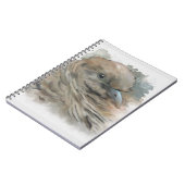 Carnet Aquarelle Zebra Dove (Côté gauche)