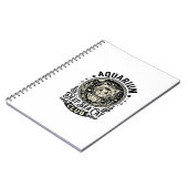 Carnet Aquarium Chat de mer profond Graphique de chat drô (Côté gauche)