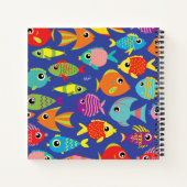 Carnet Aquarium de poisson Tropical Cute Kid's (Dos)
