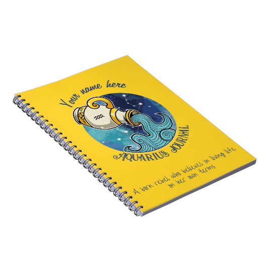 Carnet Aquarius (Côté Droit)