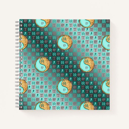 Carnet Aquarius & Fire Rabbit (Devant)