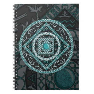Carnet Aquarius Mandala