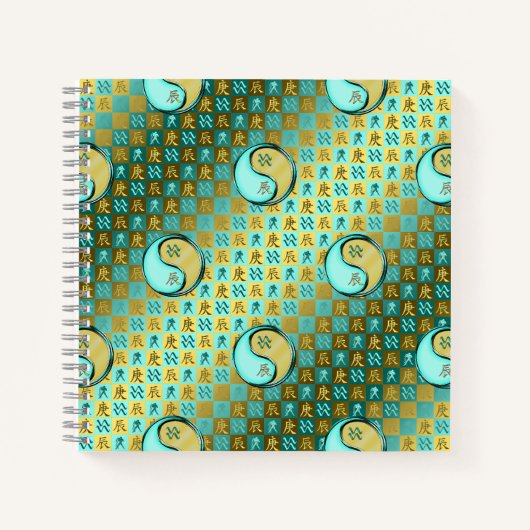 Carnet Aquarius & Metal Dragon (Devant)