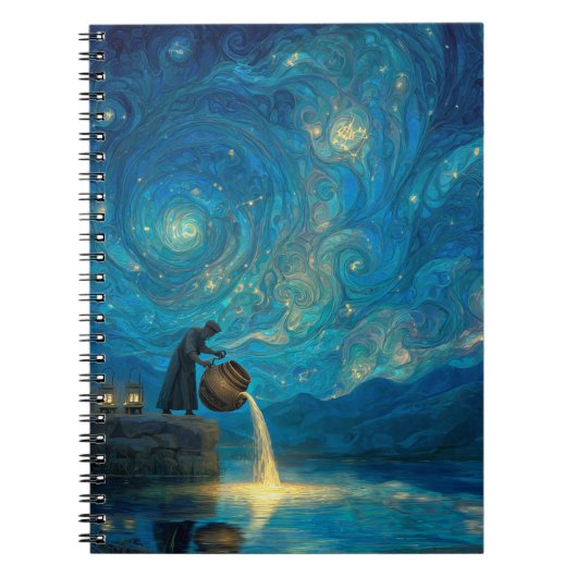 Carnet Aquarius Zodiac (Devant)