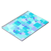 Carnet Aquasquare cubed (Côté gauche)