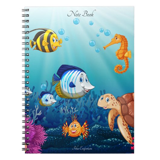 Carnet aquatique (Devant)