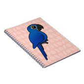 Carnet Ara de jacinthe (Côté Droit)