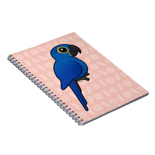 Carnet Ara de jacinthe (Côté Droit)