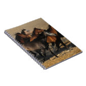 Carnet Arabes courant dans le désert (Côté Droit)