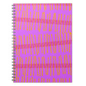 Carnet Arachide rose (Devant)