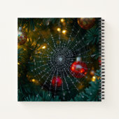 Carnet Araignée de Noël (Dos)