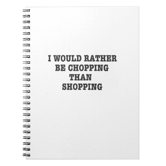 Carnet Arboriste Arbre Chirurgien cadeau tronçonneuse. (Devant)