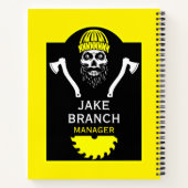 Carnet Arboriste Tree Surgeon (Dos)