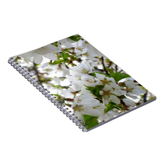 Carnet Arbre à fleurs blanches (Côté Droit)