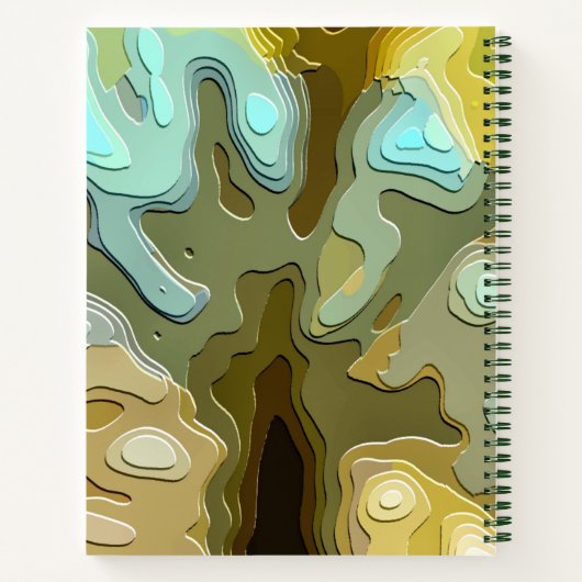 CARNET ARBRE ABSTRAIT (Dos)