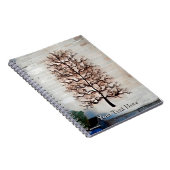 Carnet Arbre Abstrait Wavy (Côté Droit)